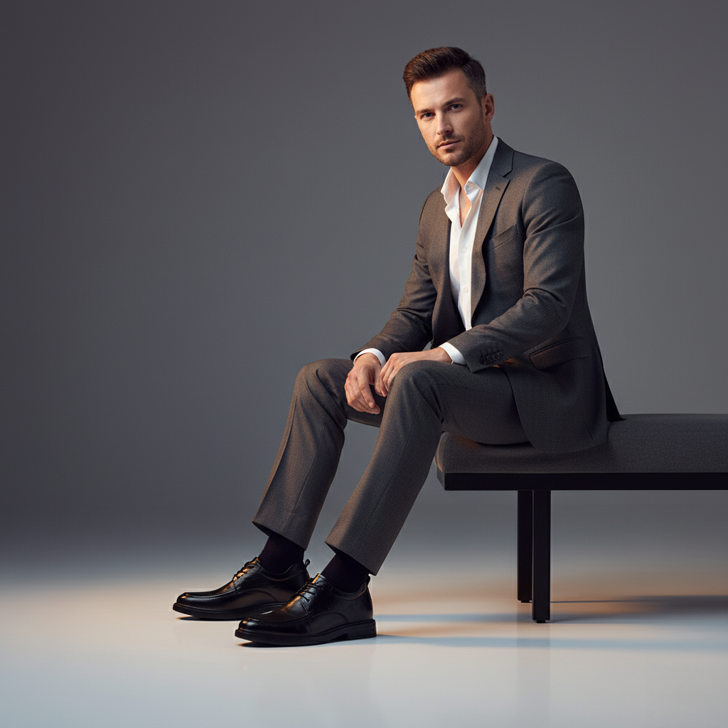 Preston | Covert Height-Boosting Dress Shoes