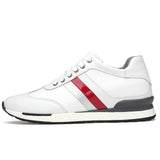 Leo | Covert Height-Boosting Leather Sneakers