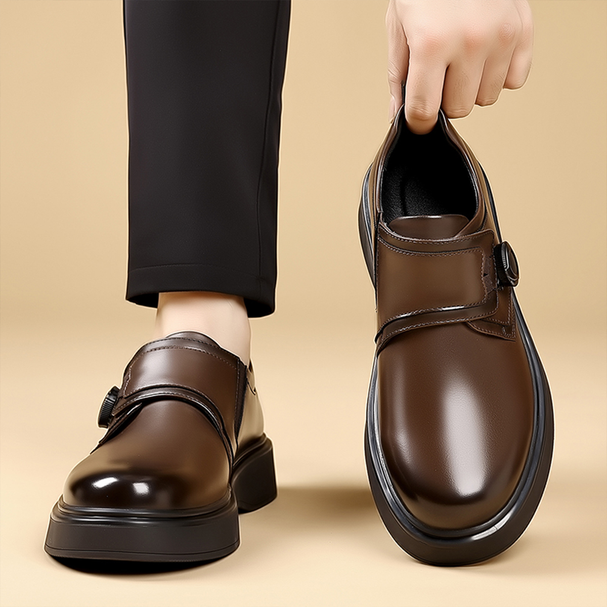 Bennett | Covert Height-Boosting Dress Shoes