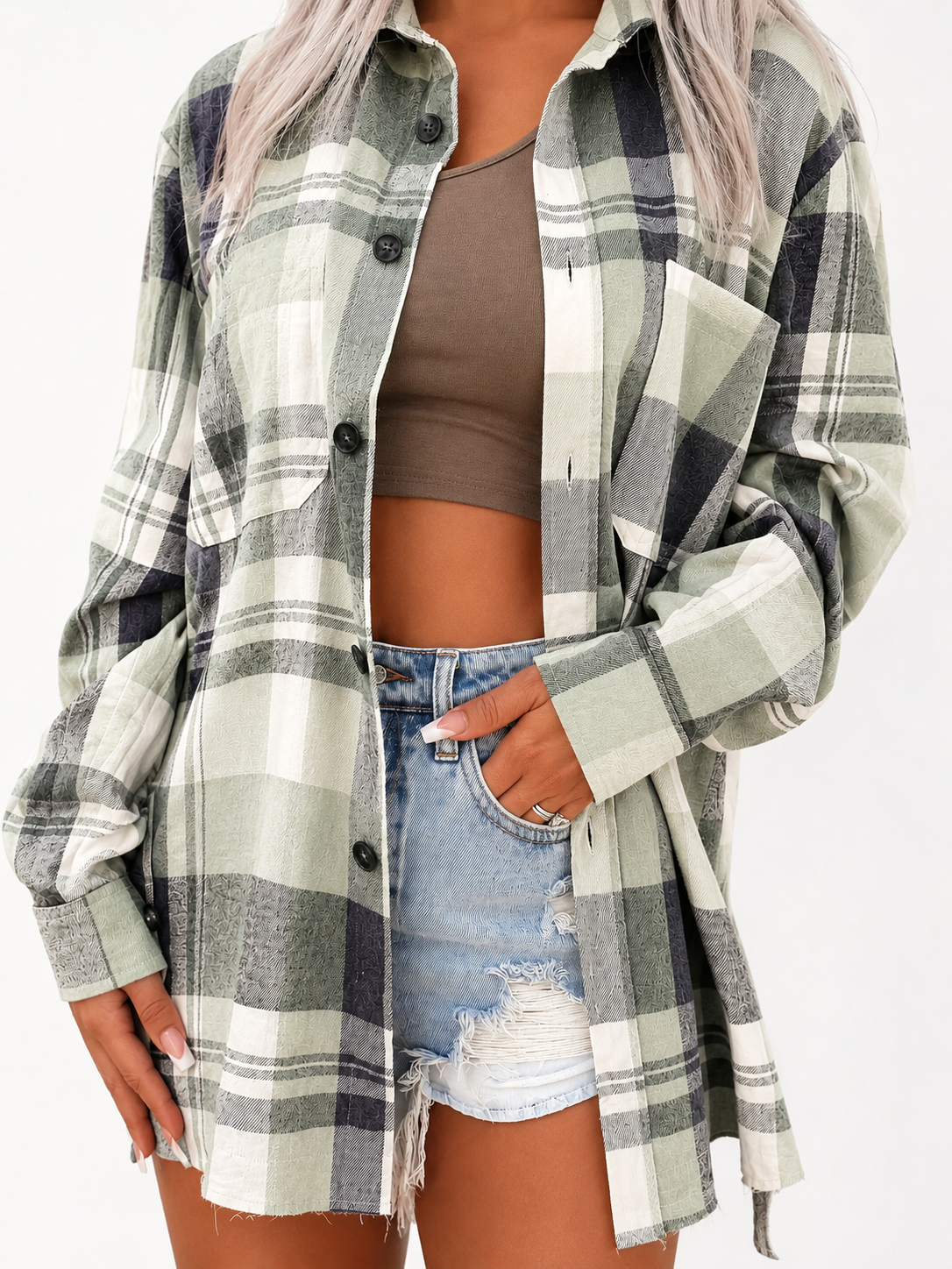 HARPER | WOMEN'S PLAID OVERSHIRT