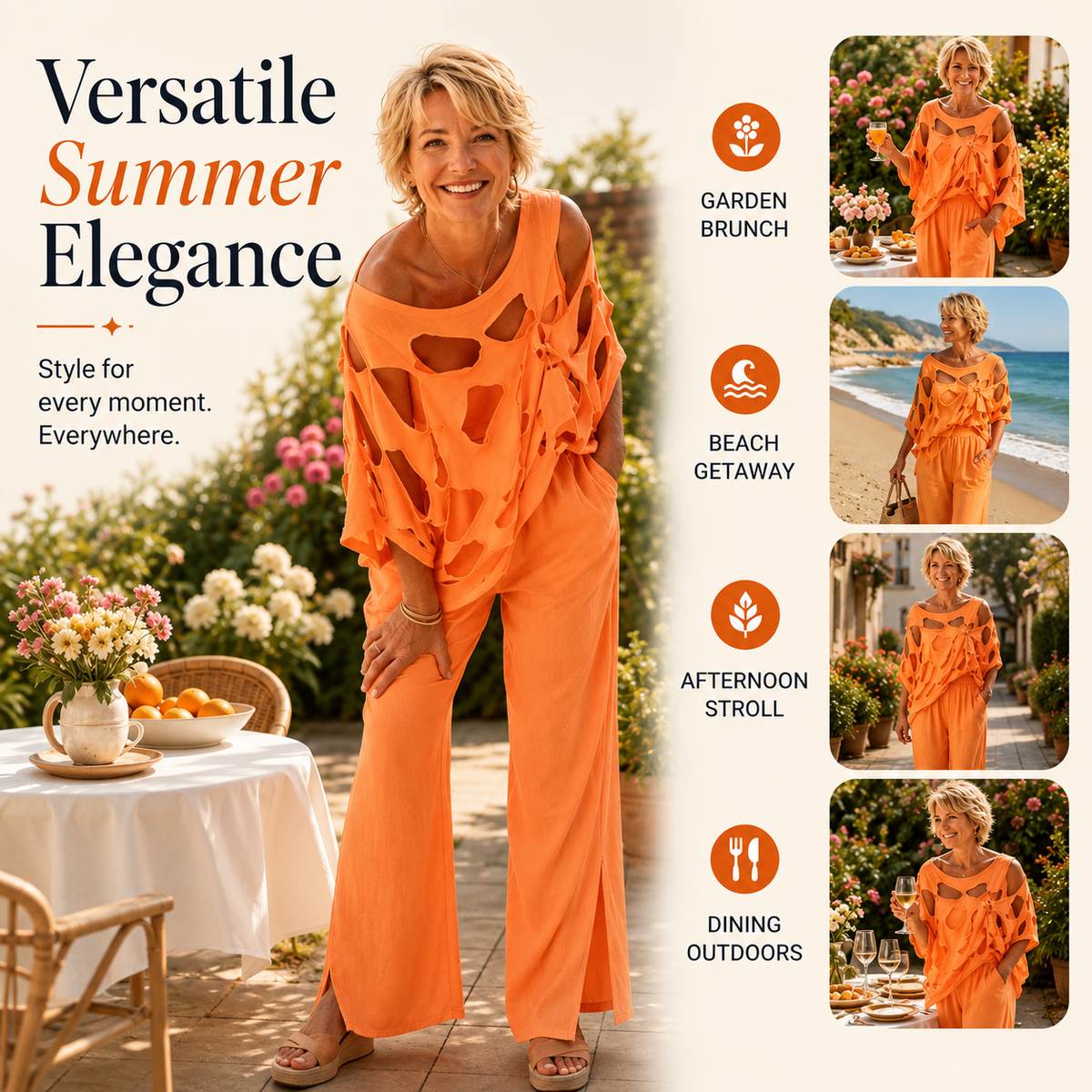 Hailey | Elegant Boho Jumpsuit Set