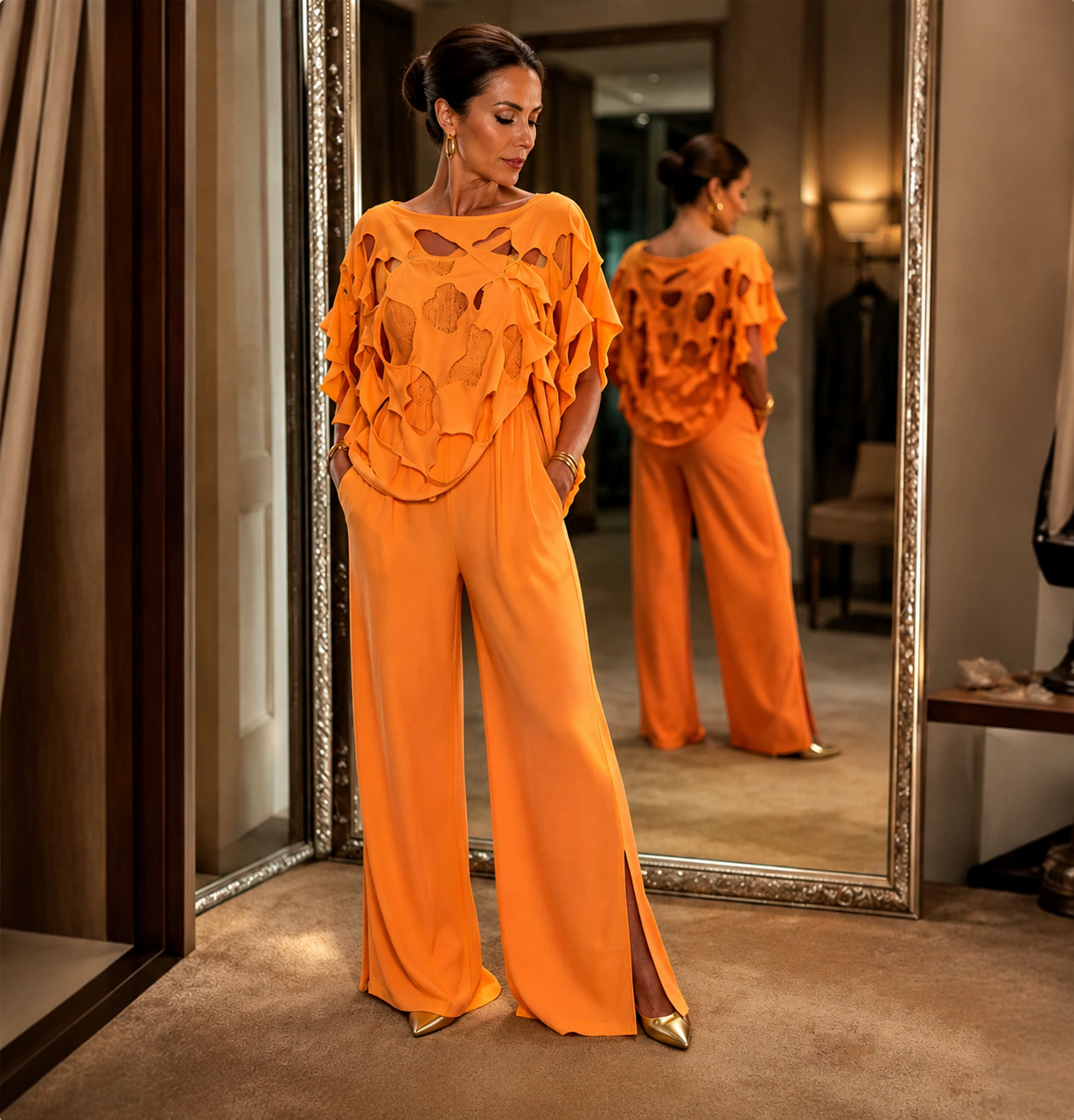 Hailey | Elegant Boho Jumpsuit Set
