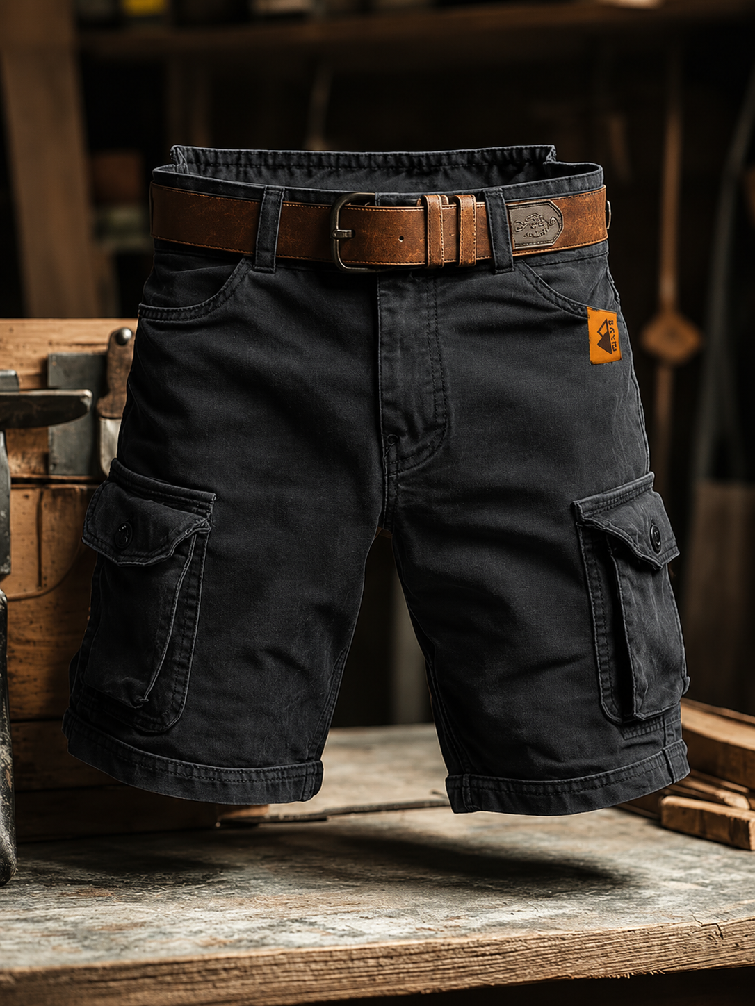 Keens | Retro Multi-Pocket Cargo Shorts
