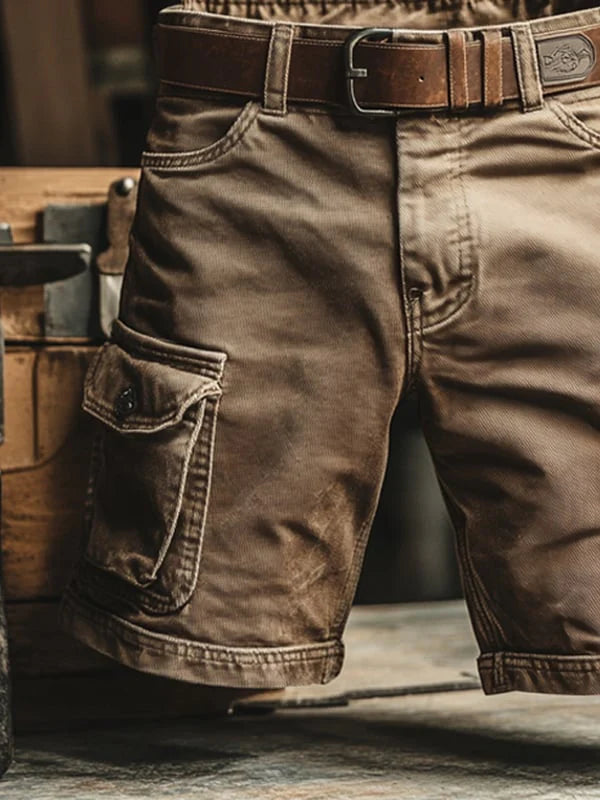 Keens | Retro Multi-Pocket Cargo Shorts