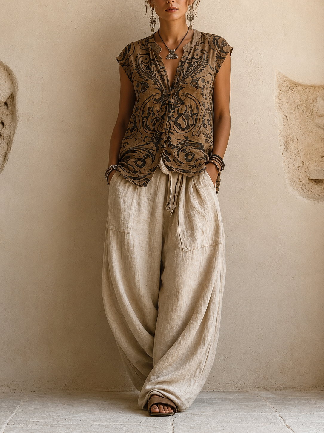 Maeve Relaxed Boho 3-Piece Set