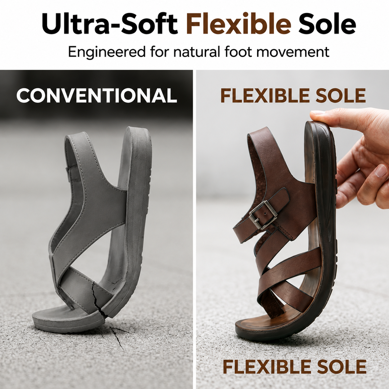 Mason | Roman Comfort Sandals