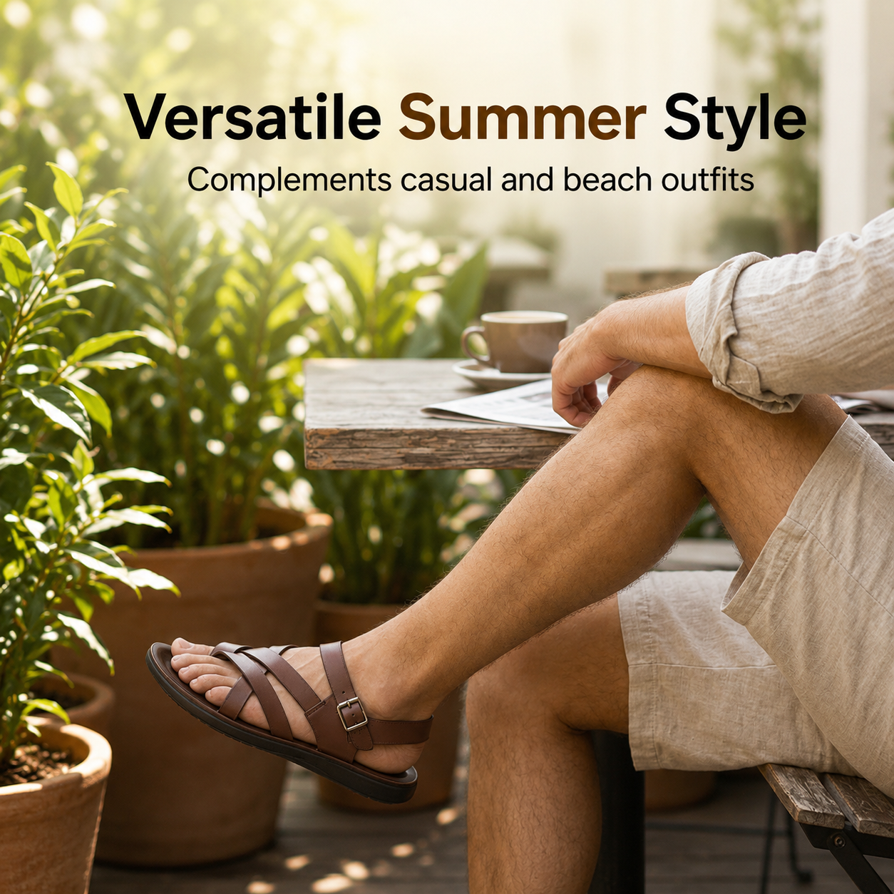 Mason | Roman Comfort Sandals