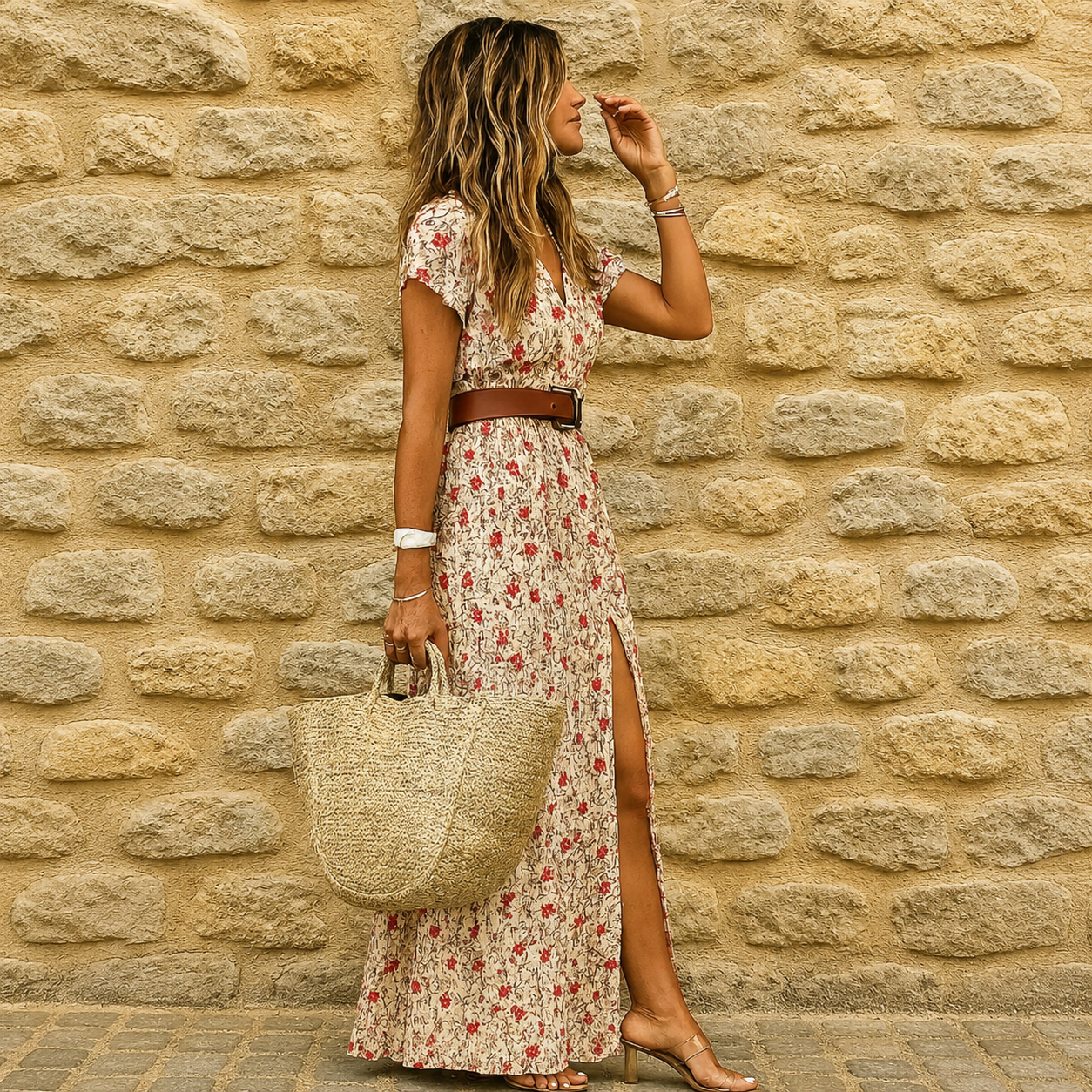 SOPHIA | Paisley Maxi Dress