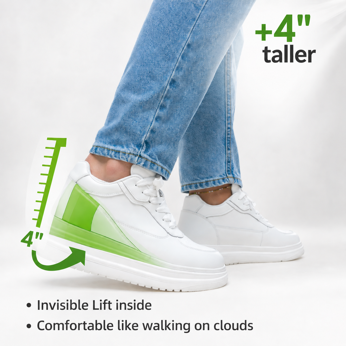 Carter | Covert Height-Boosting Sneakers