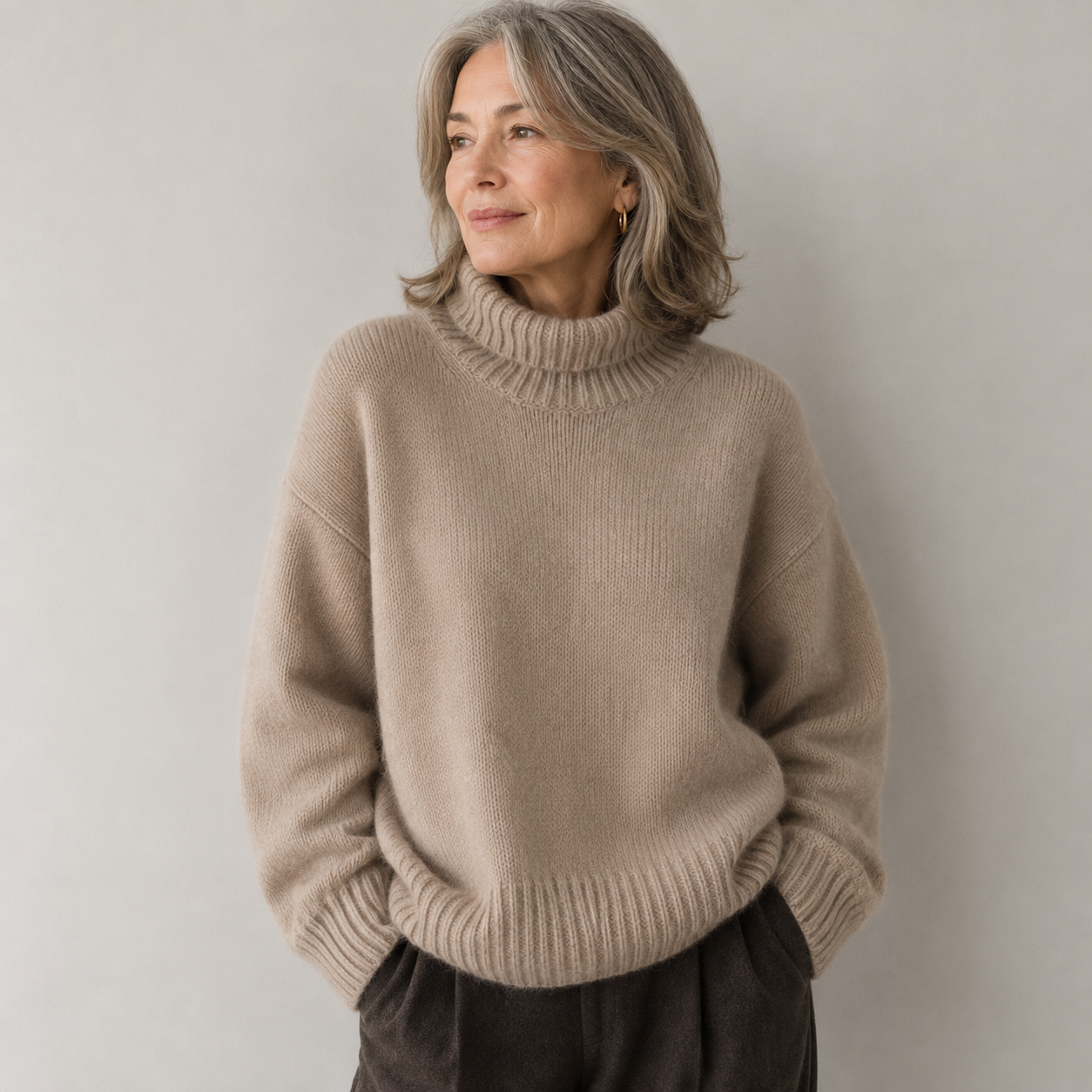 Cynthia™ | Soft Relaxed Turtleneck Sweater
