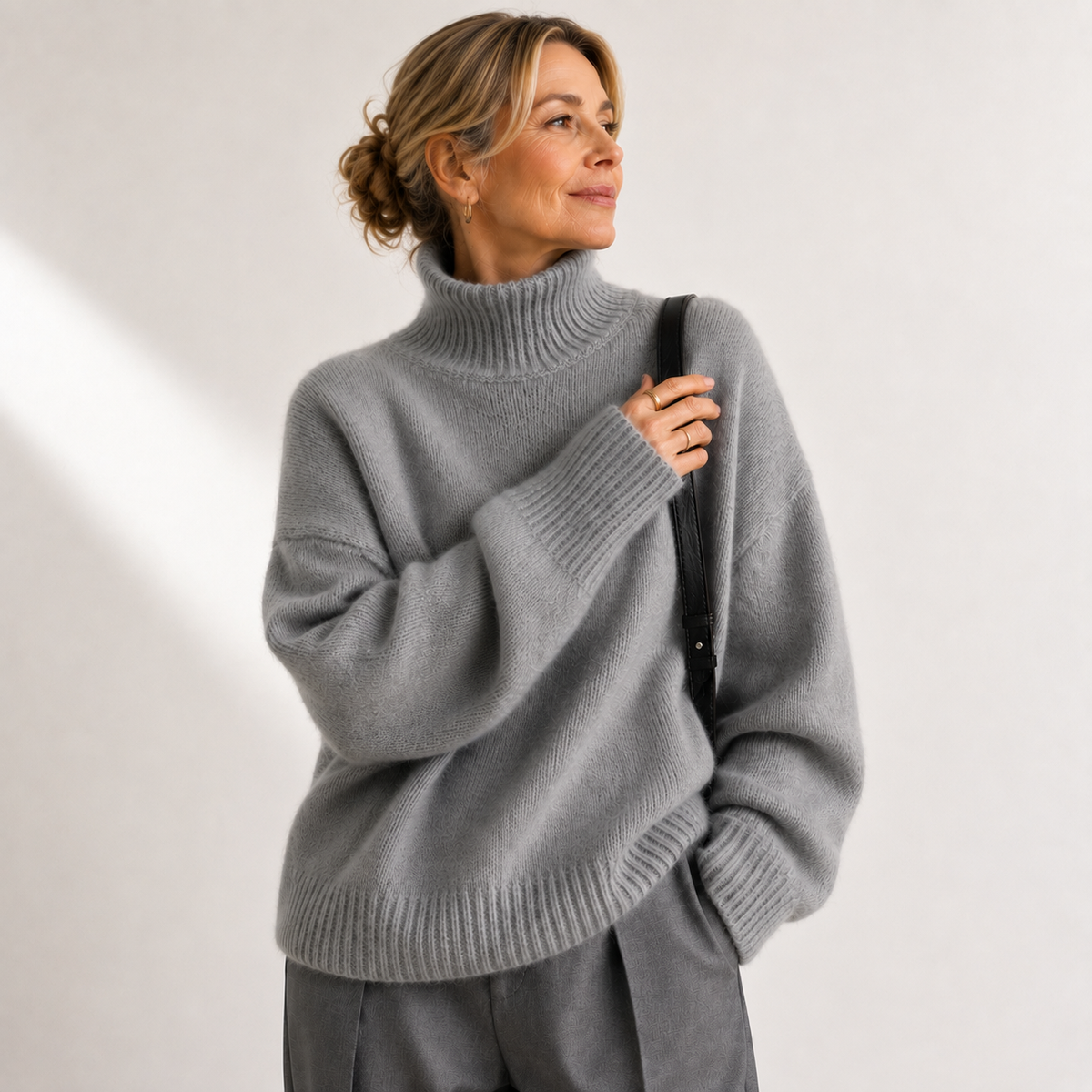 Cynthia™ | Soft Relaxed Turtleneck Sweater