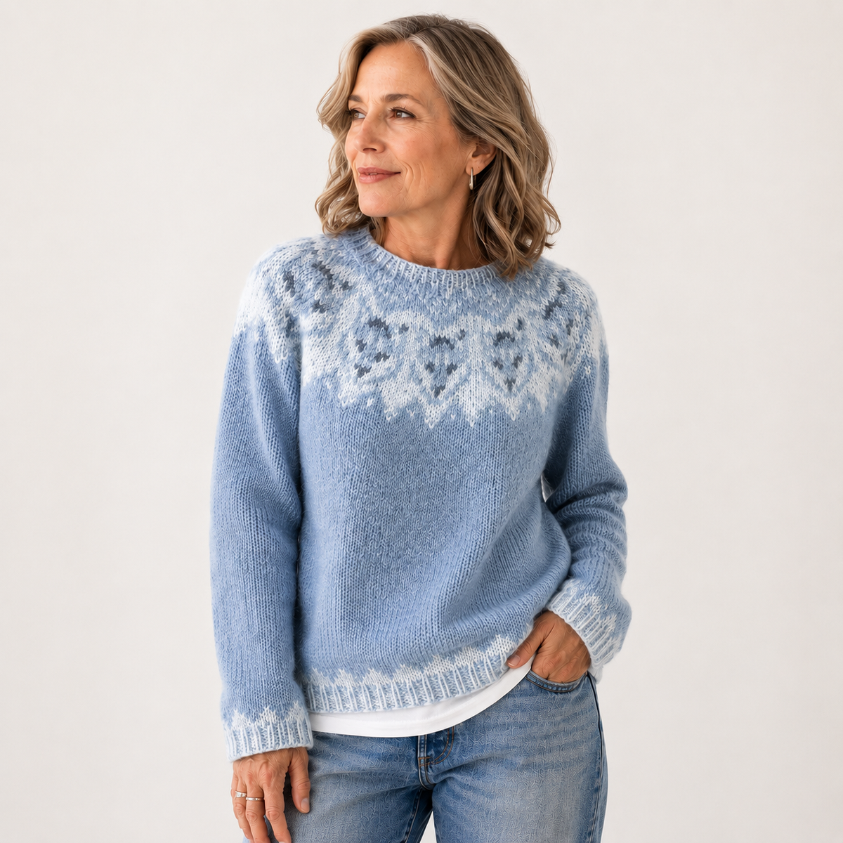 Darlene™ | Classic Fair Isle Knit Sweater