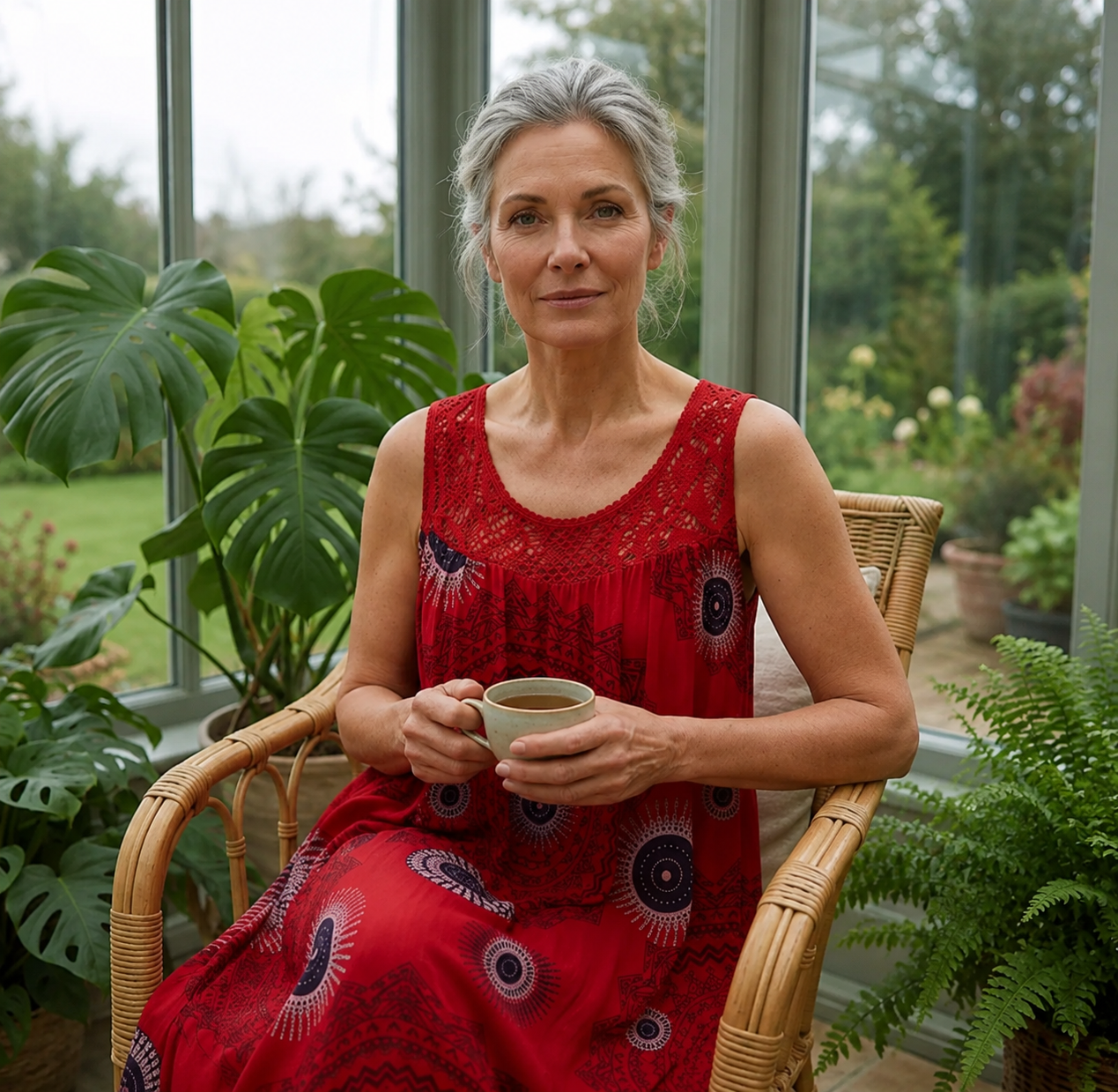 Delilah | Boho Sleeveless Midi Dress