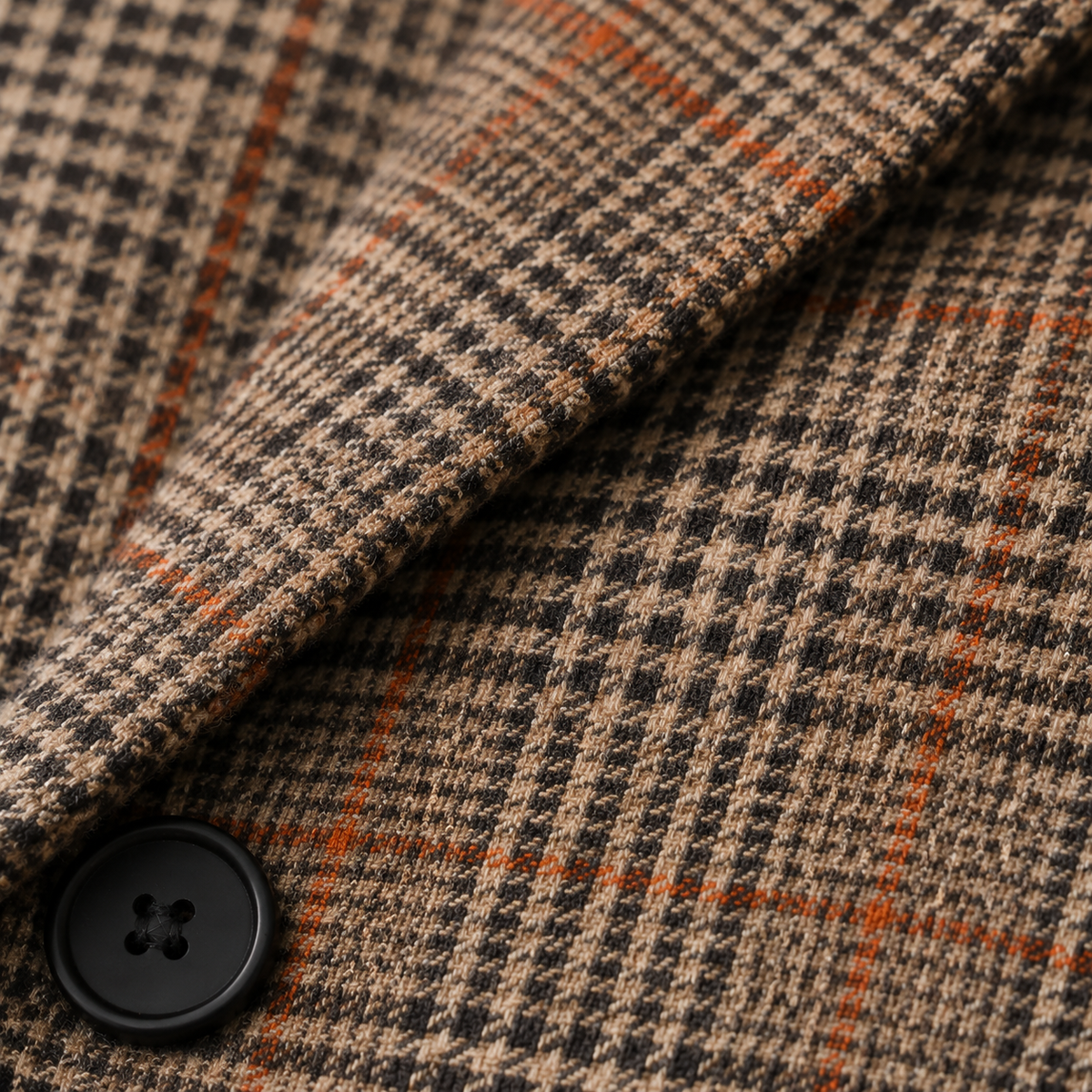 Denise | Checkered Double-Breasted Coat
