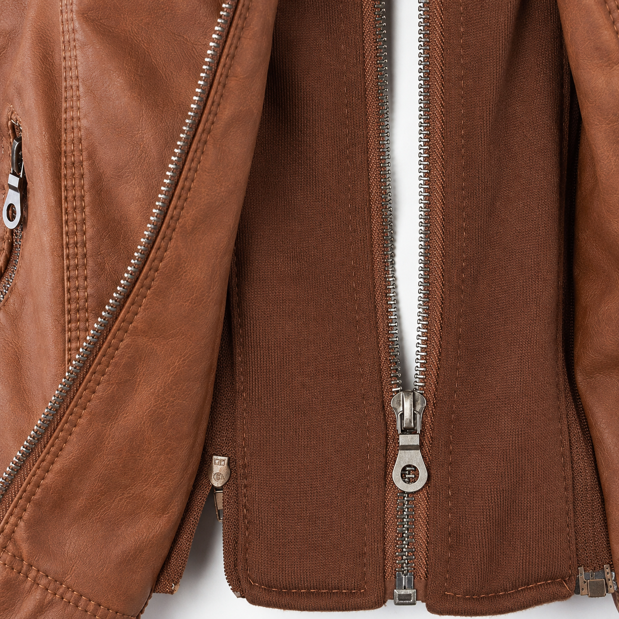 Diane | Hooded Leather Jacket