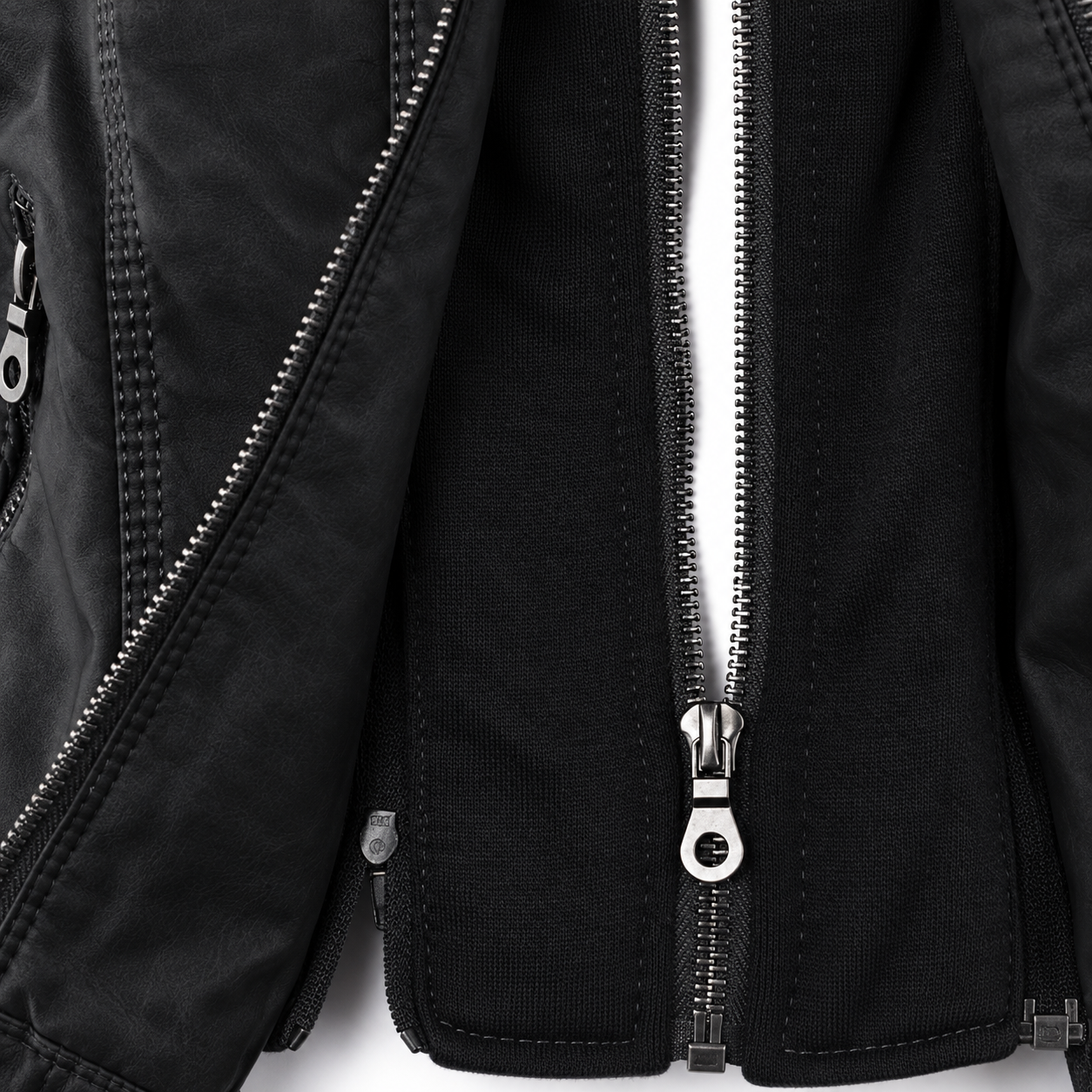 Diane | Hooded Leather Jacket