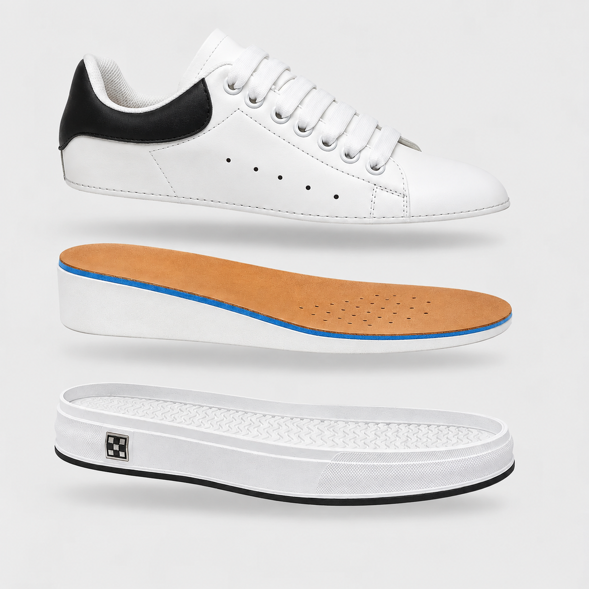 Ethan | Covert Height-Boosting Leather Sneakers