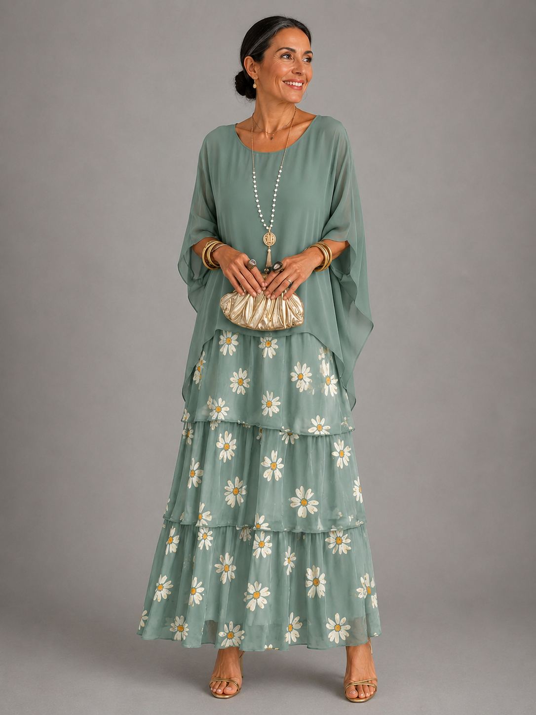 Evelyn Effortless Chiffon Maxi Dress