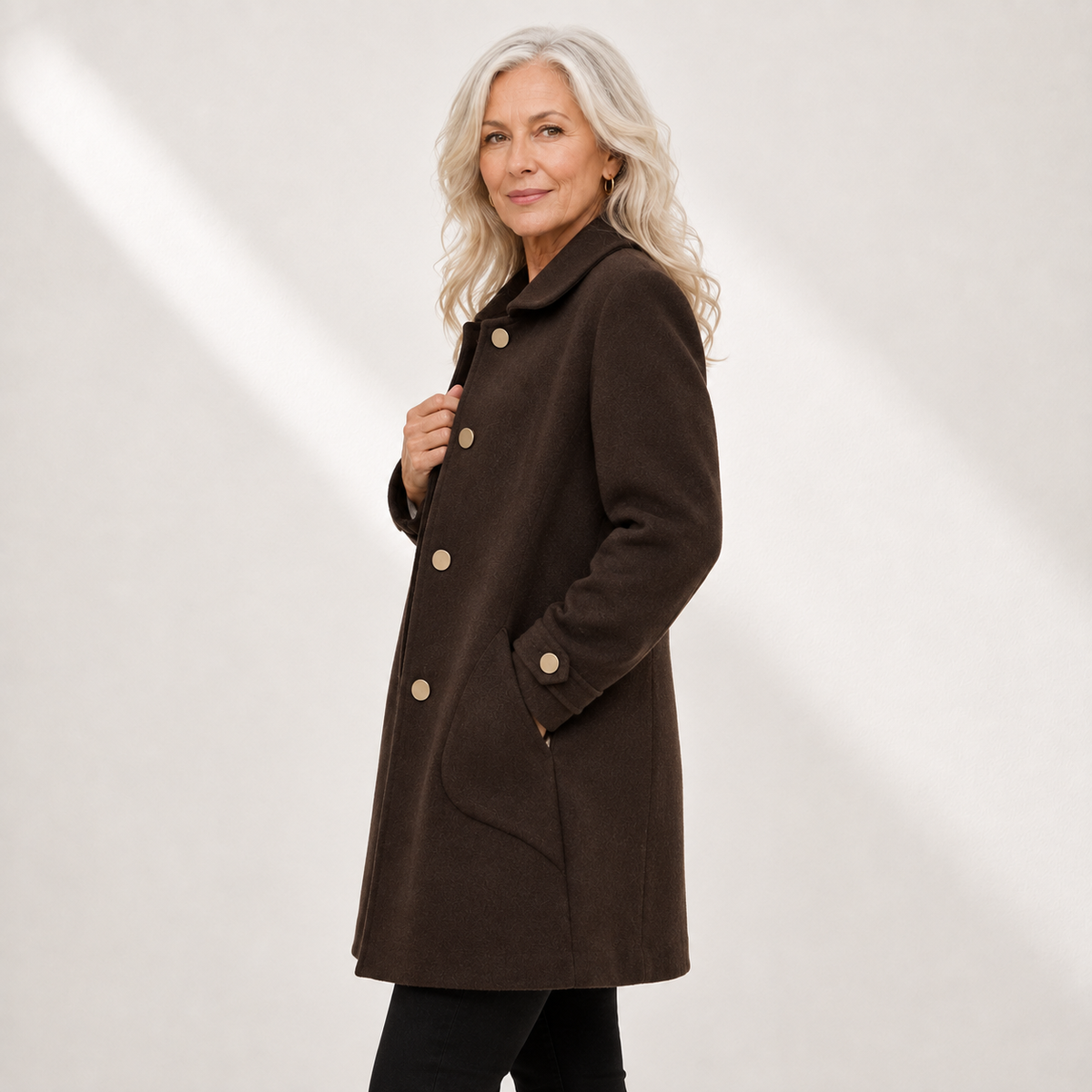 Frances | Oversized Mid-Length Coat