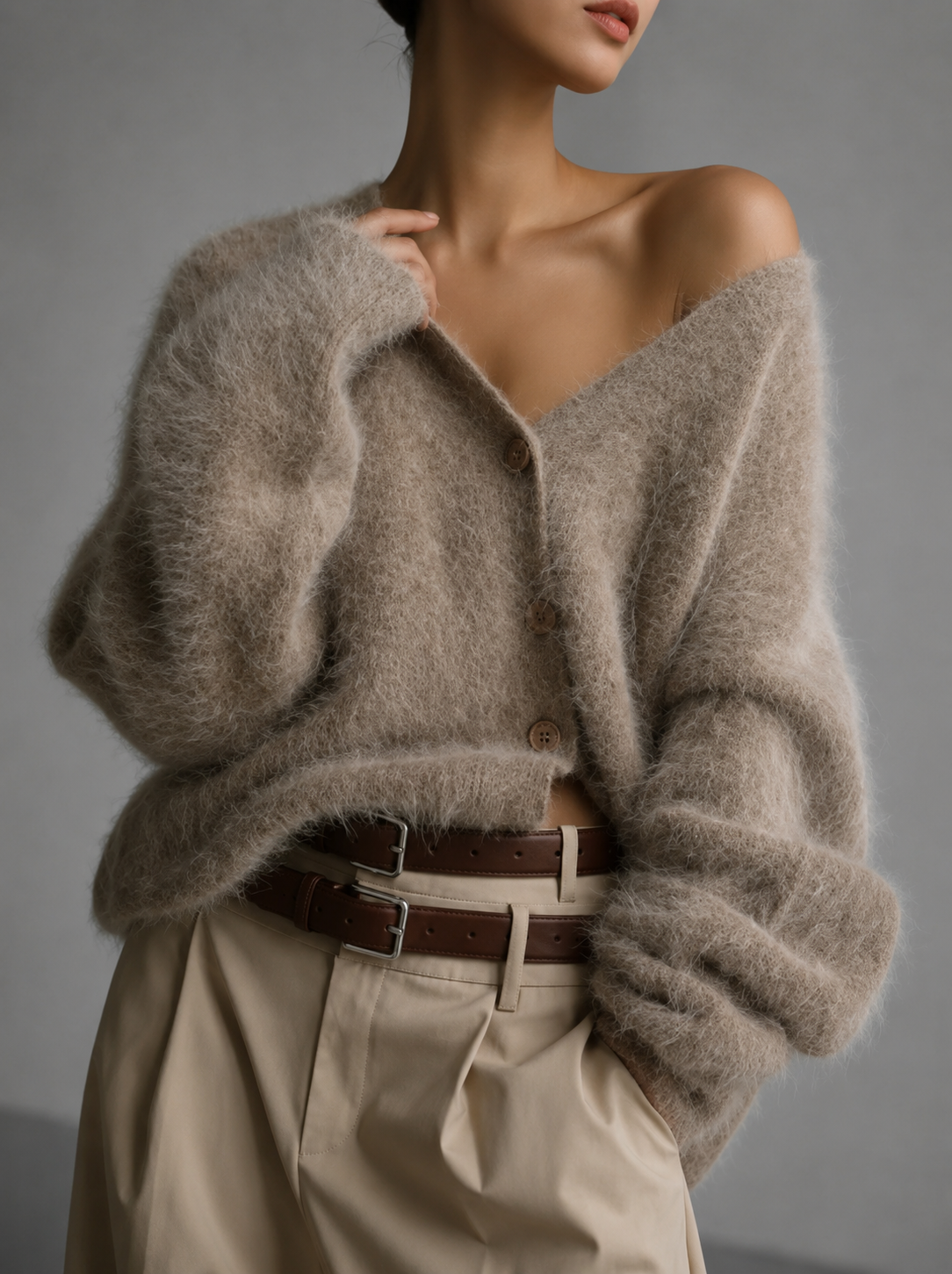 Janice™ | Soft Button-Front Cardigan