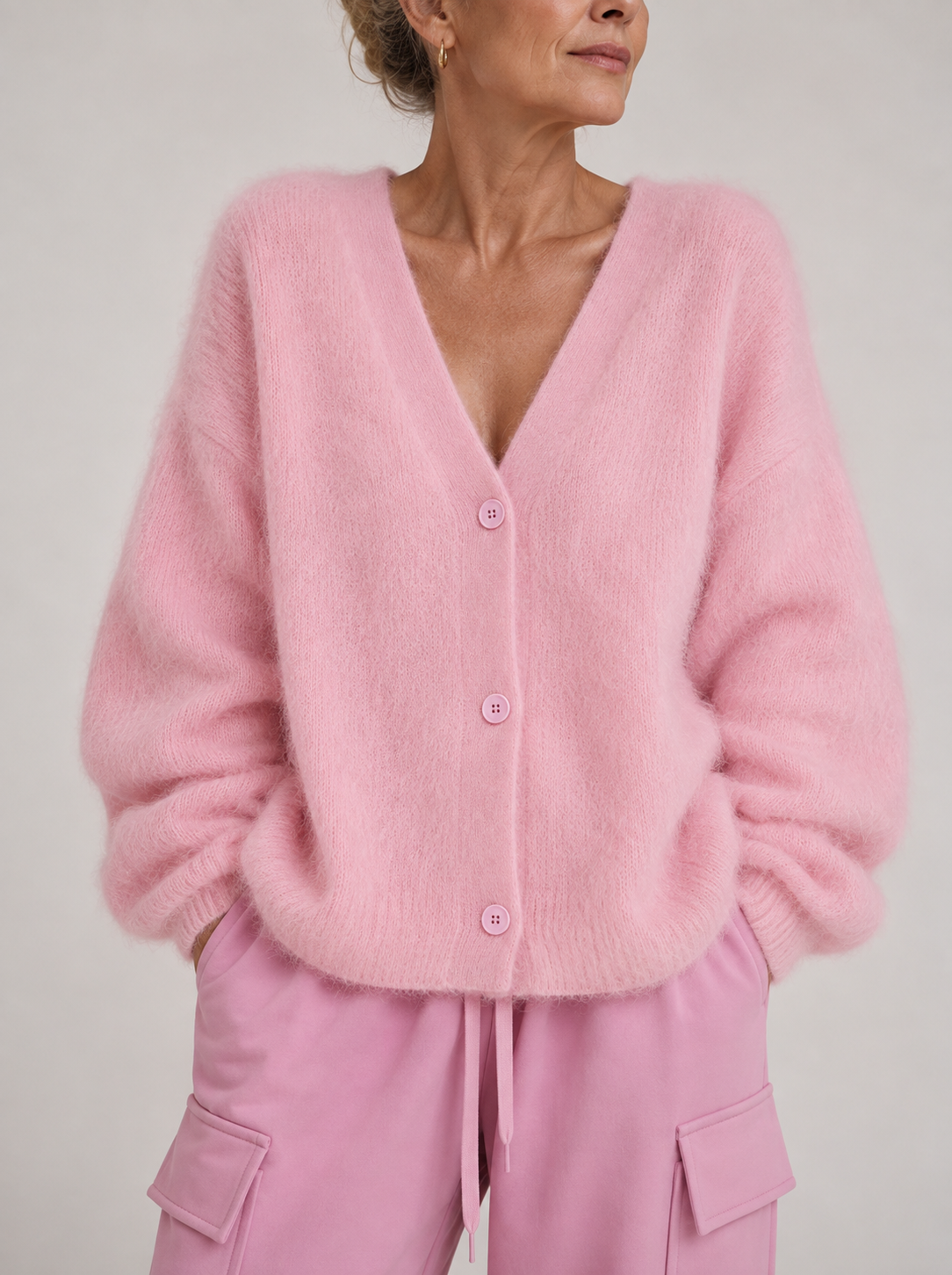 Janice™ | Soft Button-Front Cardigan
