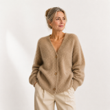 Janice™ | Soft Button-Front Cardigan