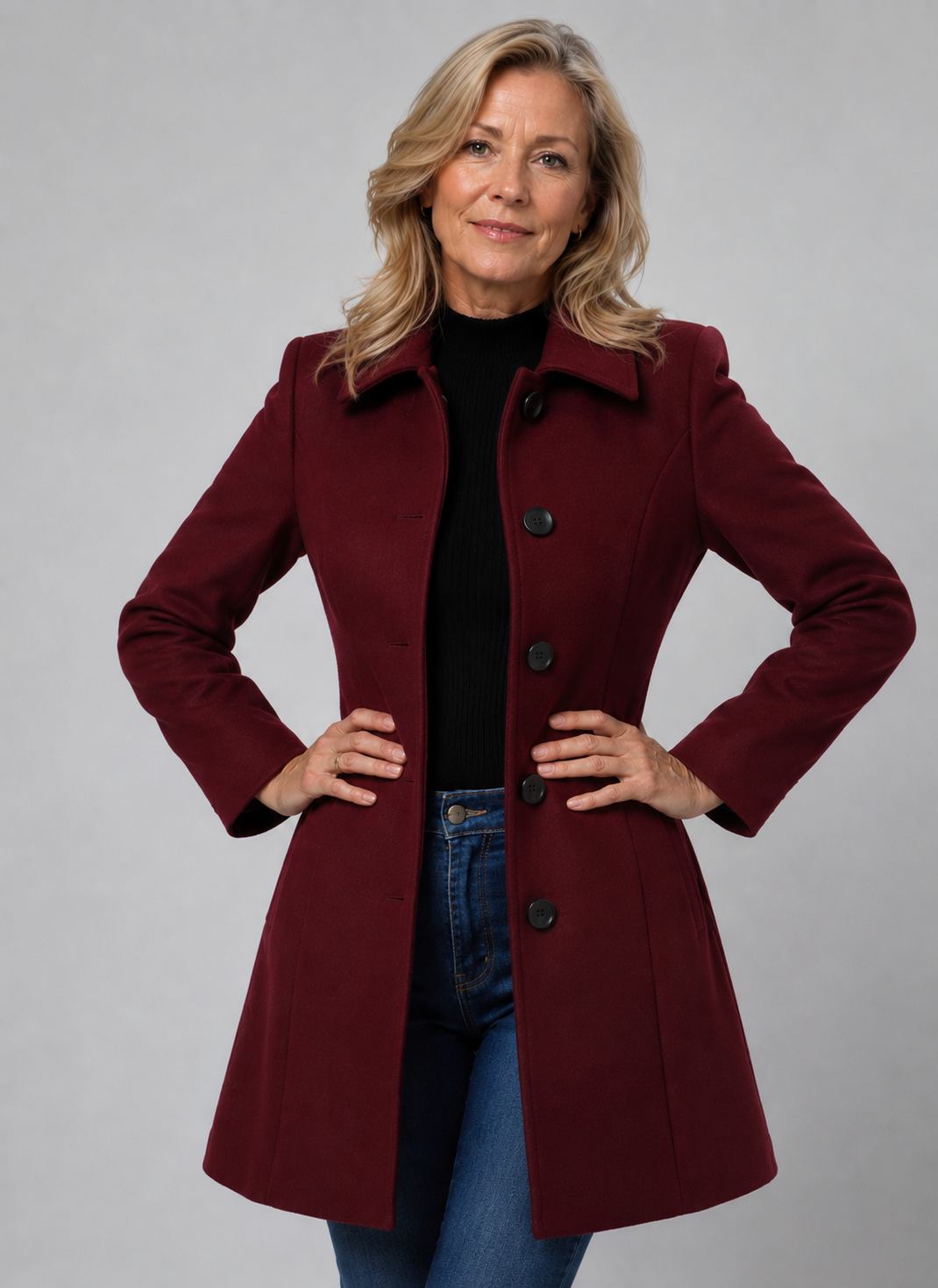 Lenora | Classic Fit & Flare Coat