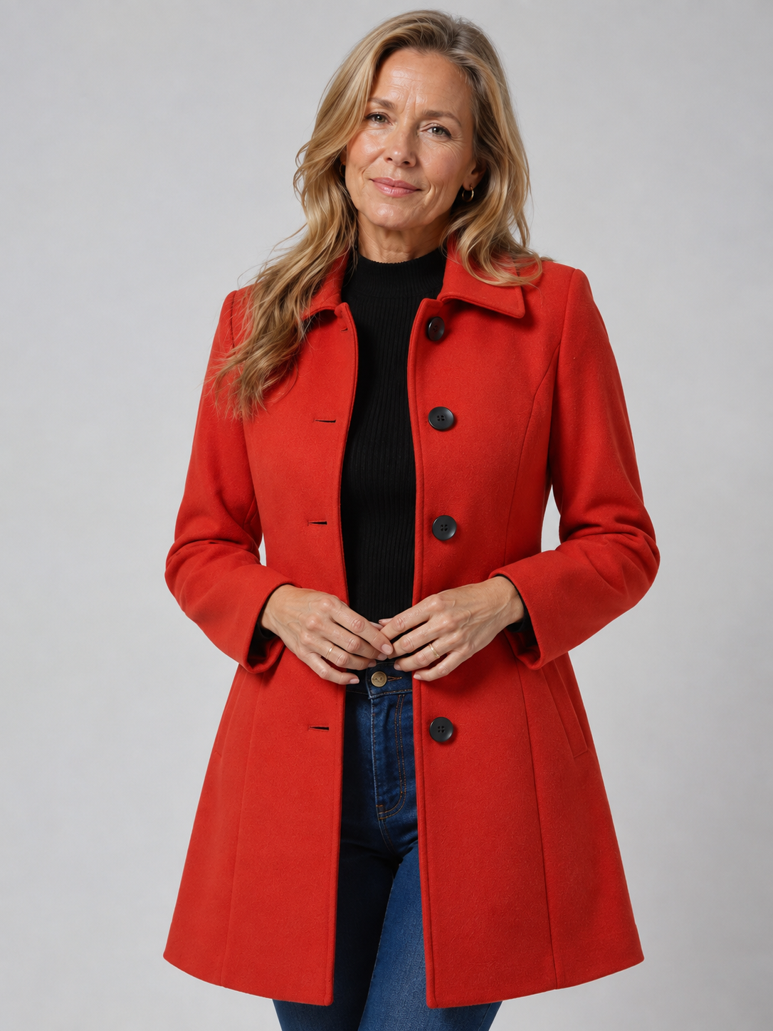 Lenora | Classic Fit & Flare Coat