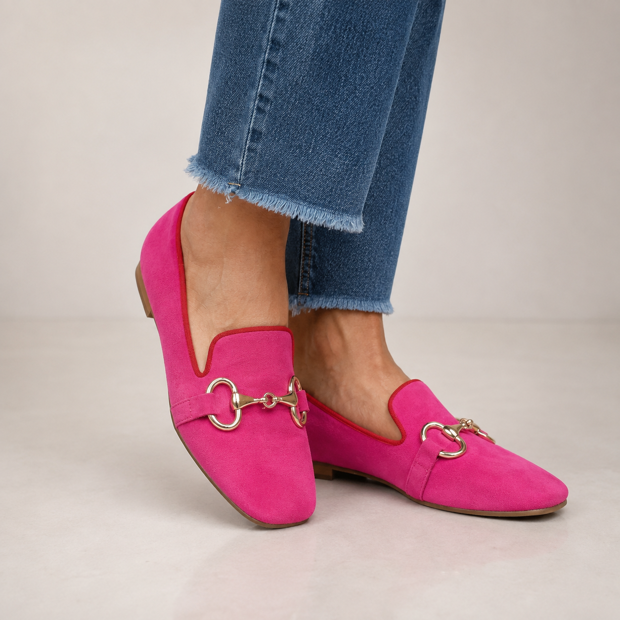 Lillian | Suede Slip-On Loafers