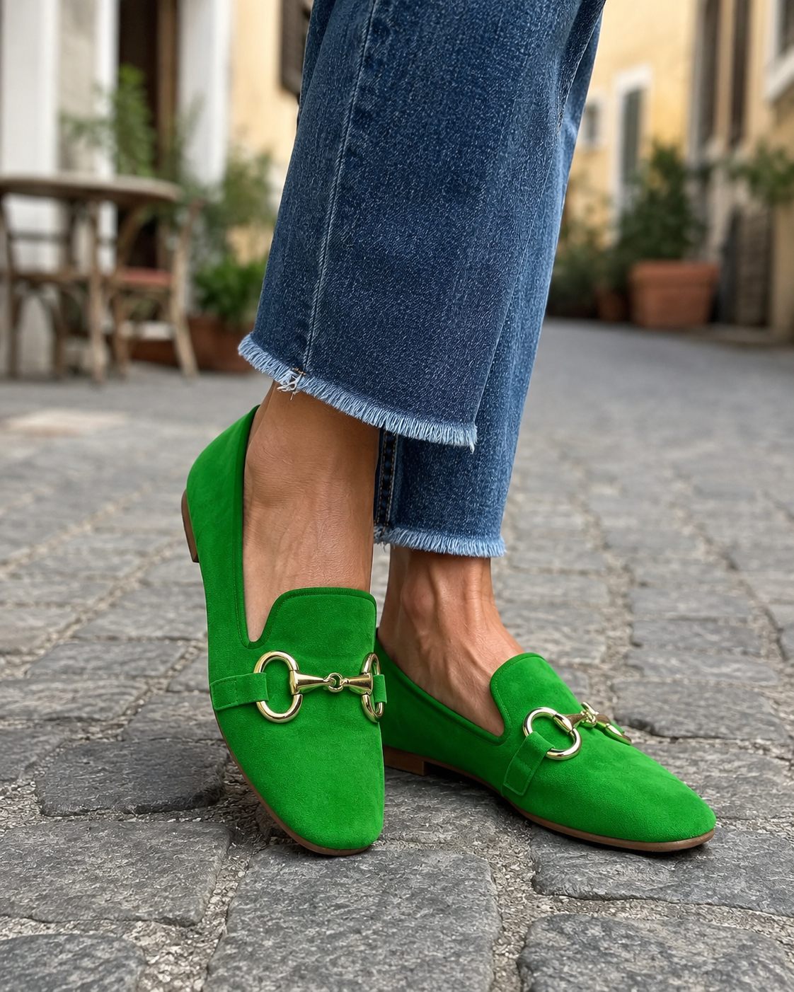 Lillian | Suede Slip-On Loafers