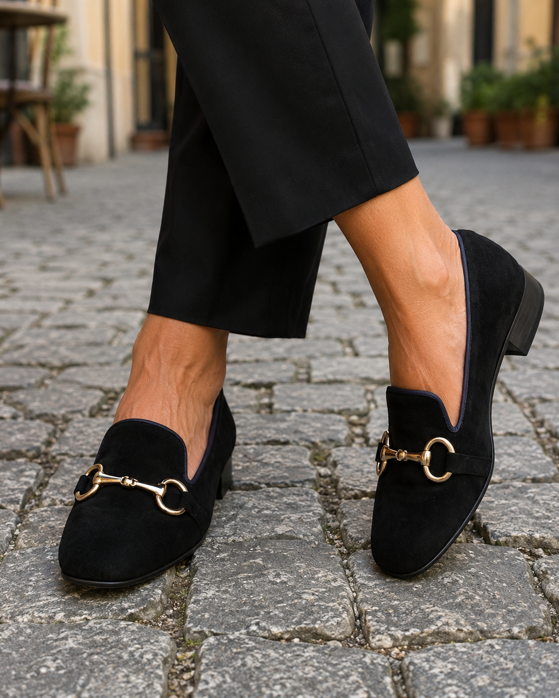 Lillian | Suede Slip-On Loafers
