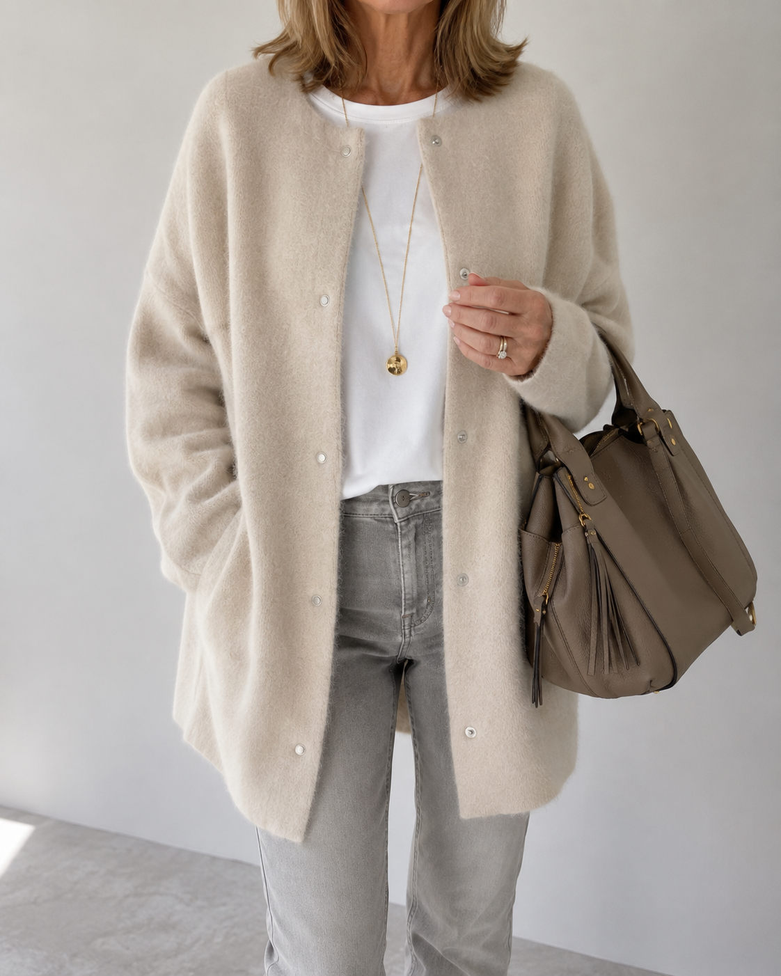Lorraine™ | Soft Button-Front Cardigan