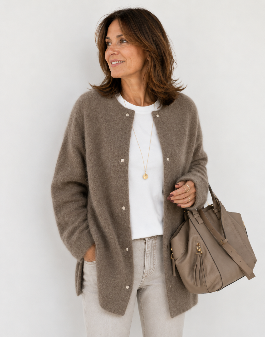 Lorraine™ | Soft Button-Front Cardigan