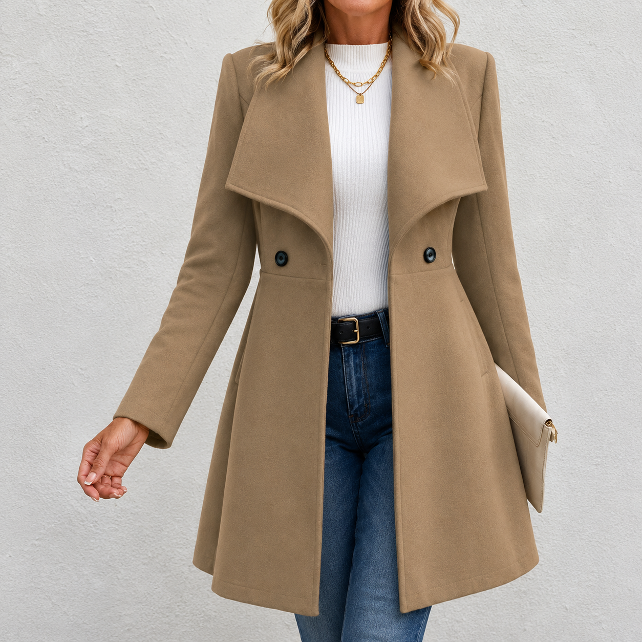Louisa | Elegant Long Coat