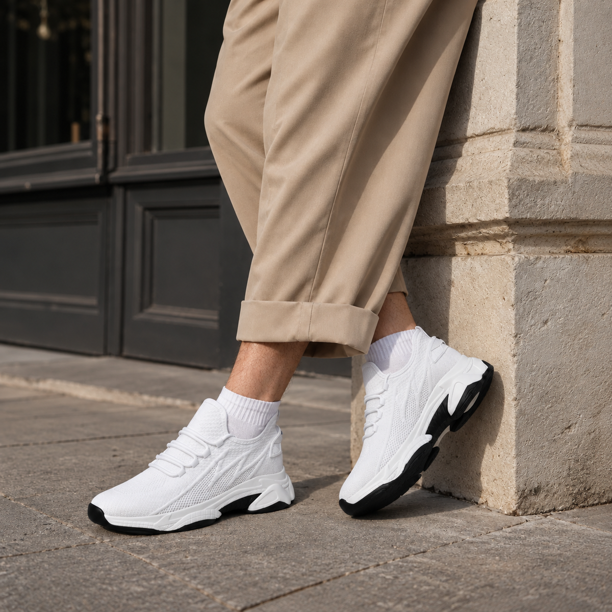 Marcus | Covert Height-Boosting Sneakers