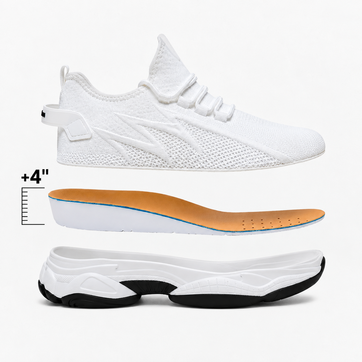 Marcus | Covert Height-Boosting Sneakers
