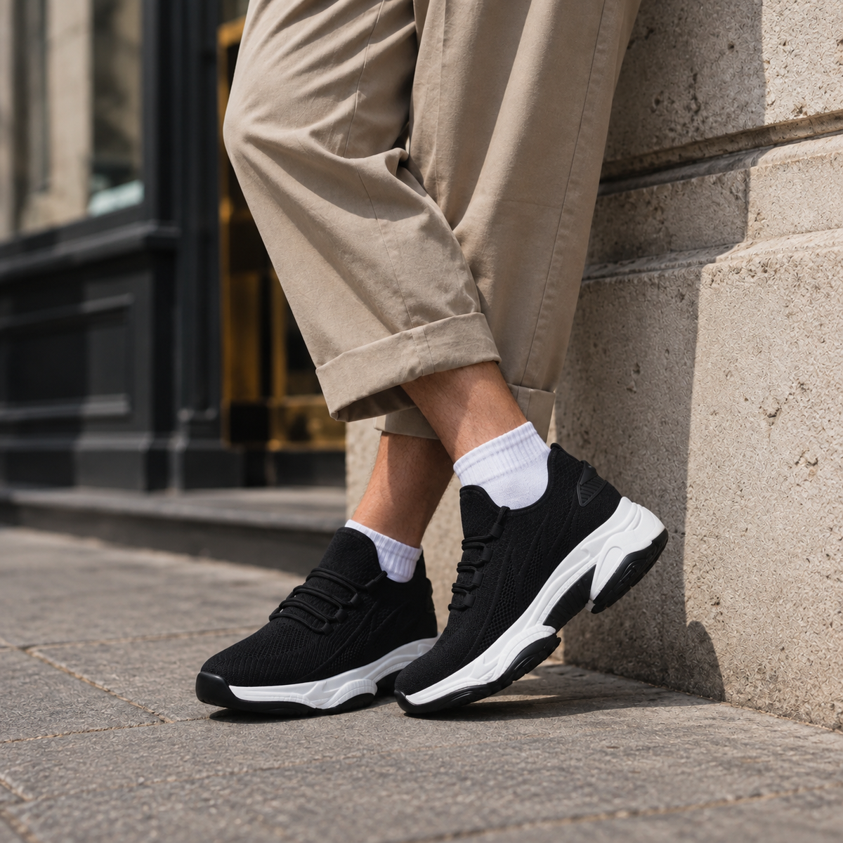 Marcus | Covert Height-Boosting Sneakers