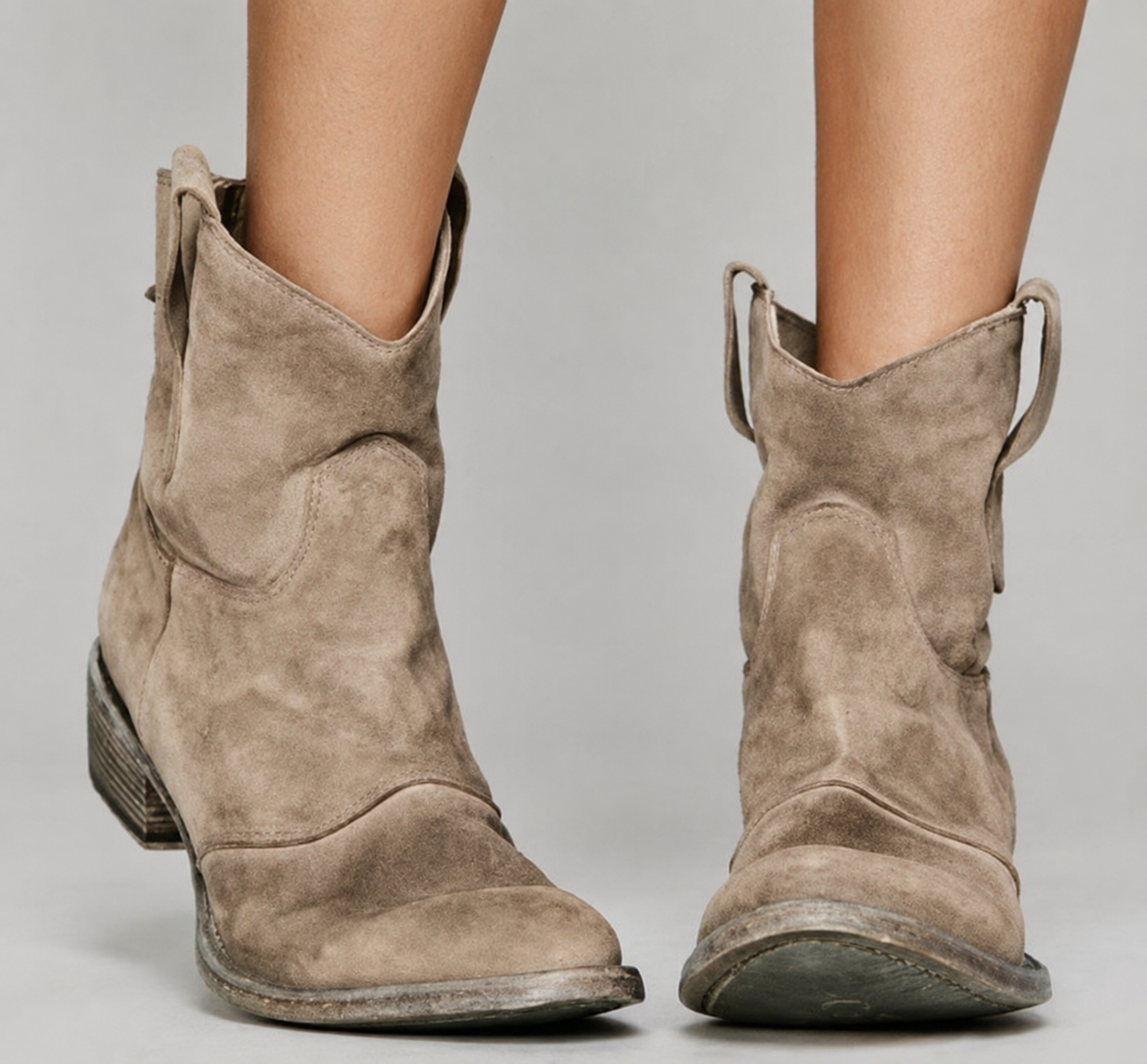 Maren™ | Western Ankle Boots