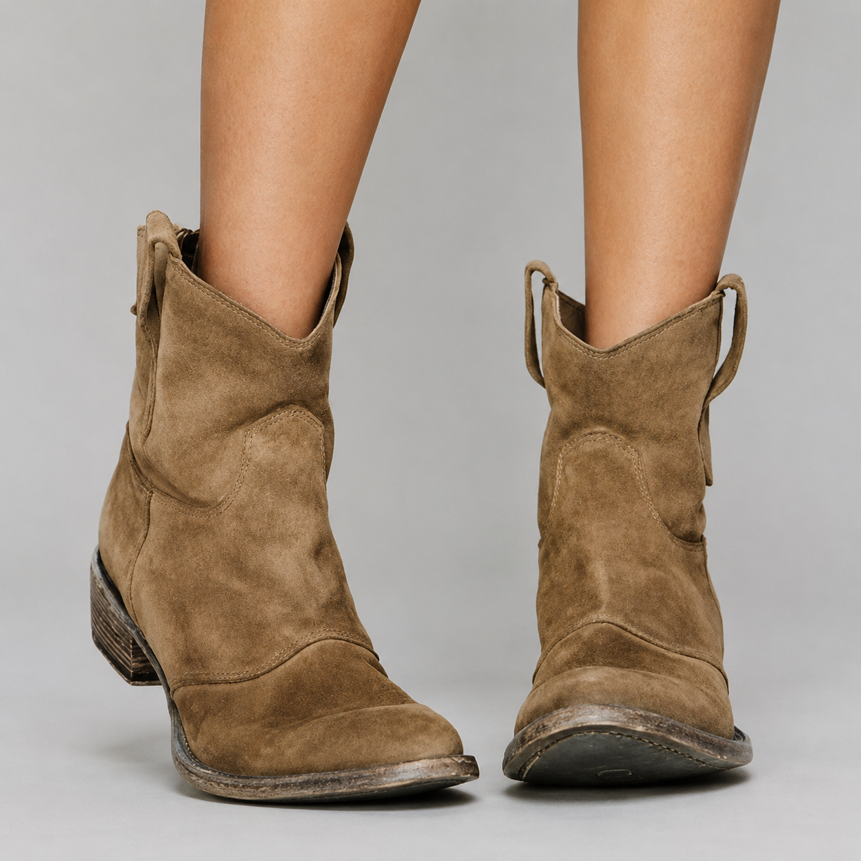 Maren™ | Western Ankle Boots