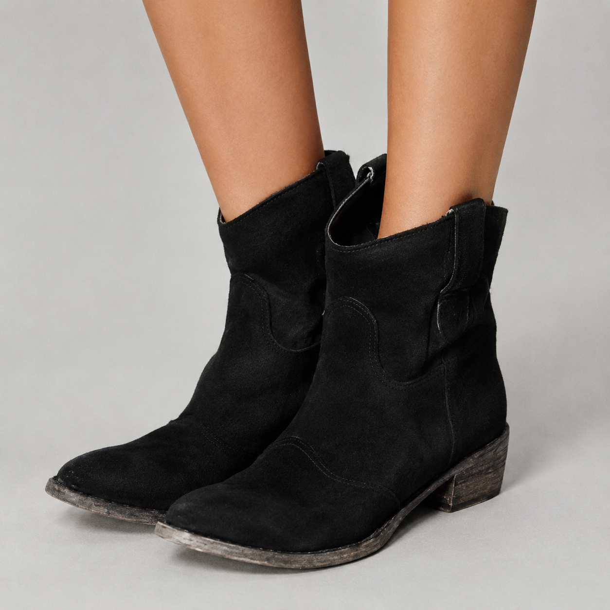 Maren™ | Western Ankle Boots