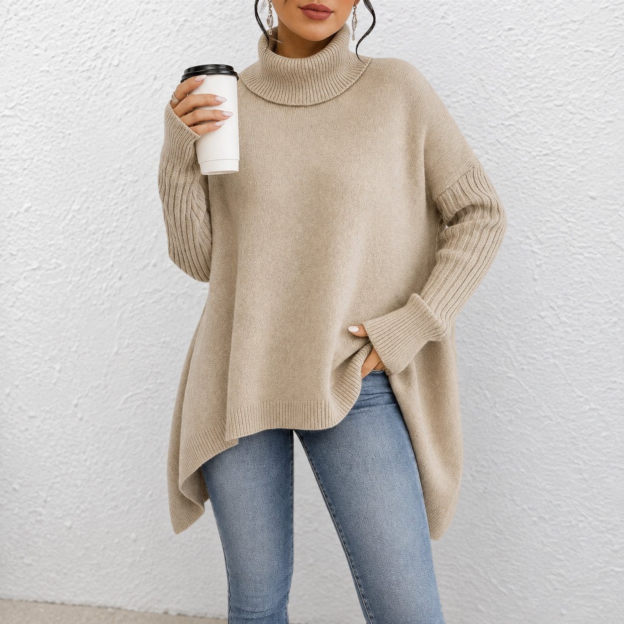 Maribel | Relaxed Turtleneck Sweater