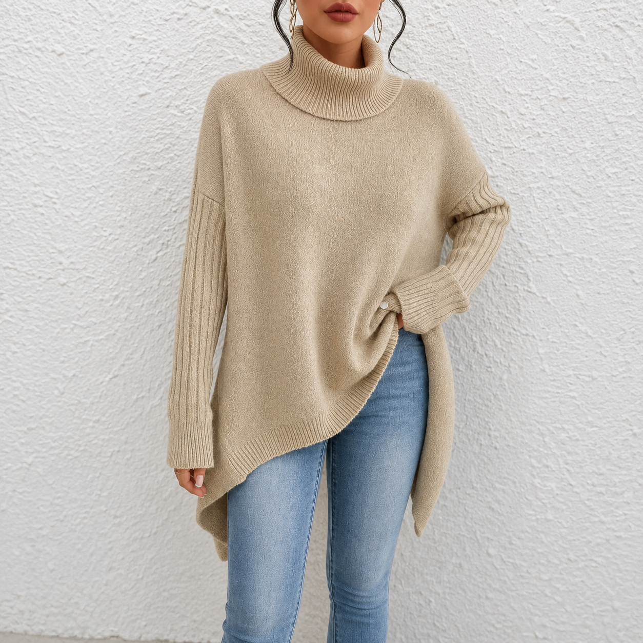 Maribel | Relaxed Turtleneck Sweater