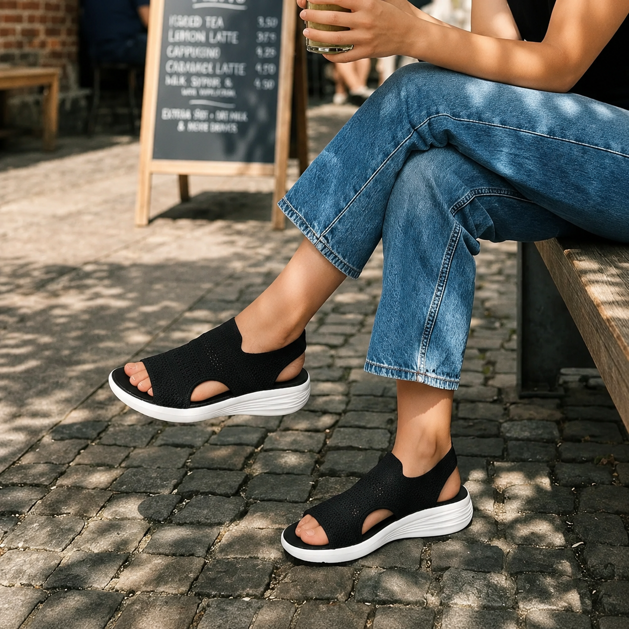 Maya | Breathable Comfort Platform Sandals