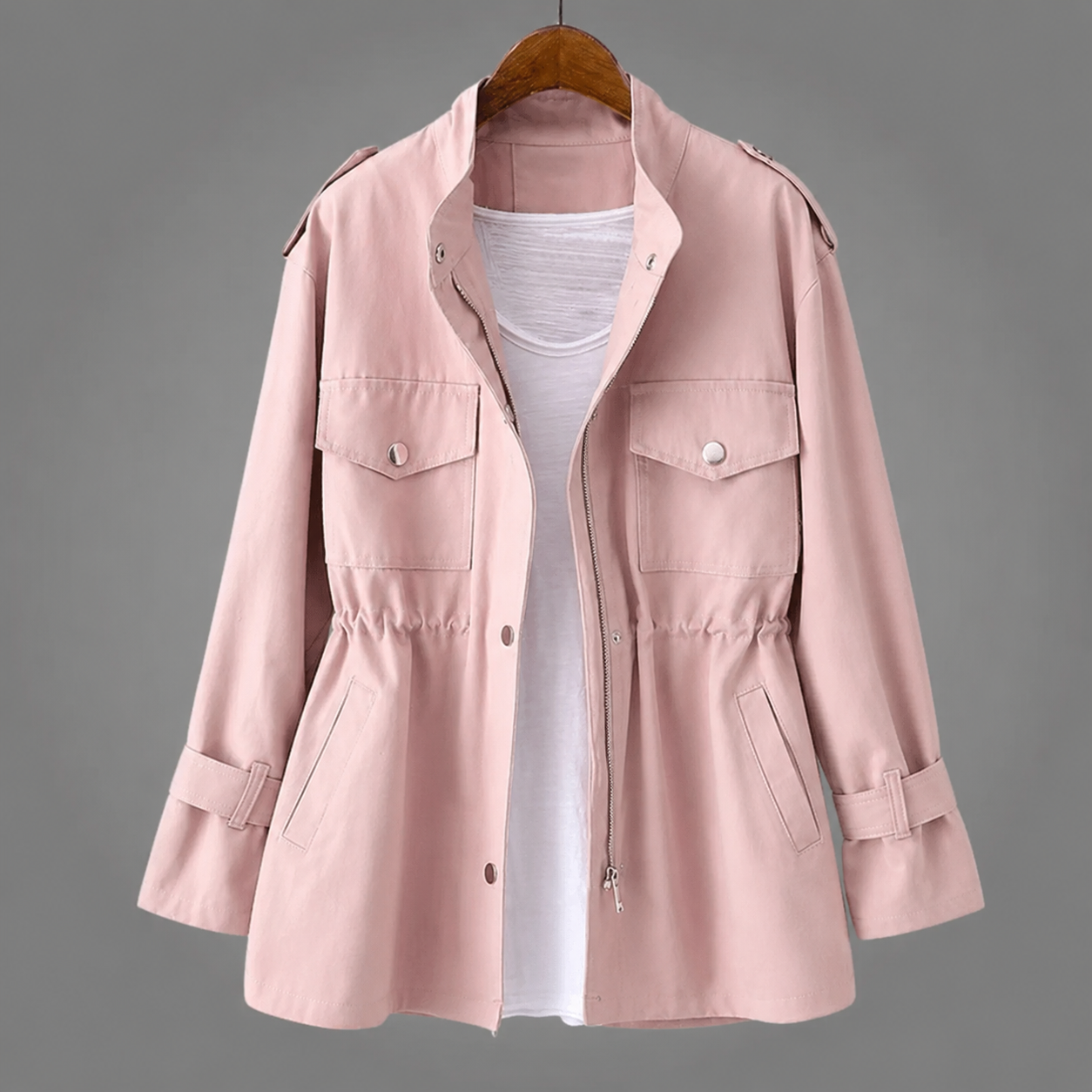 Meredith | Tailored Wool Blend Coat