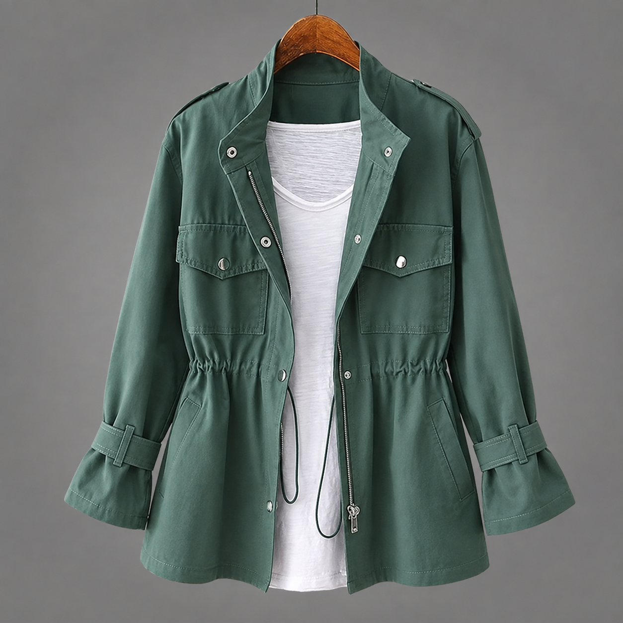 Meredith | Tailored Wool Blend Coat
