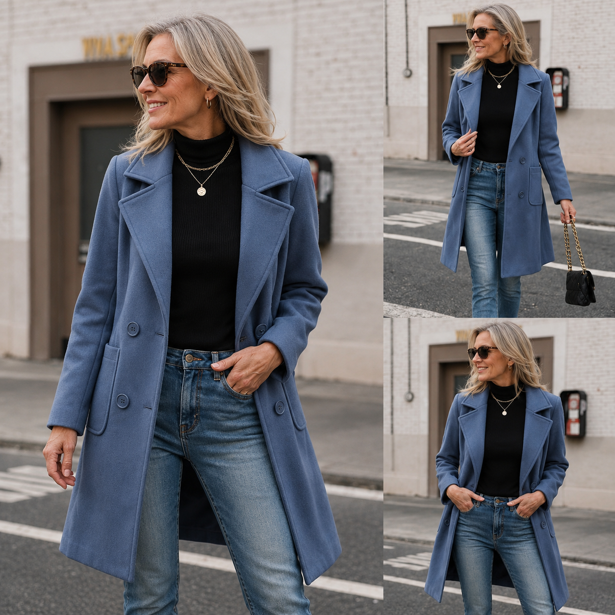 Nadine | Tailored Wool Coat