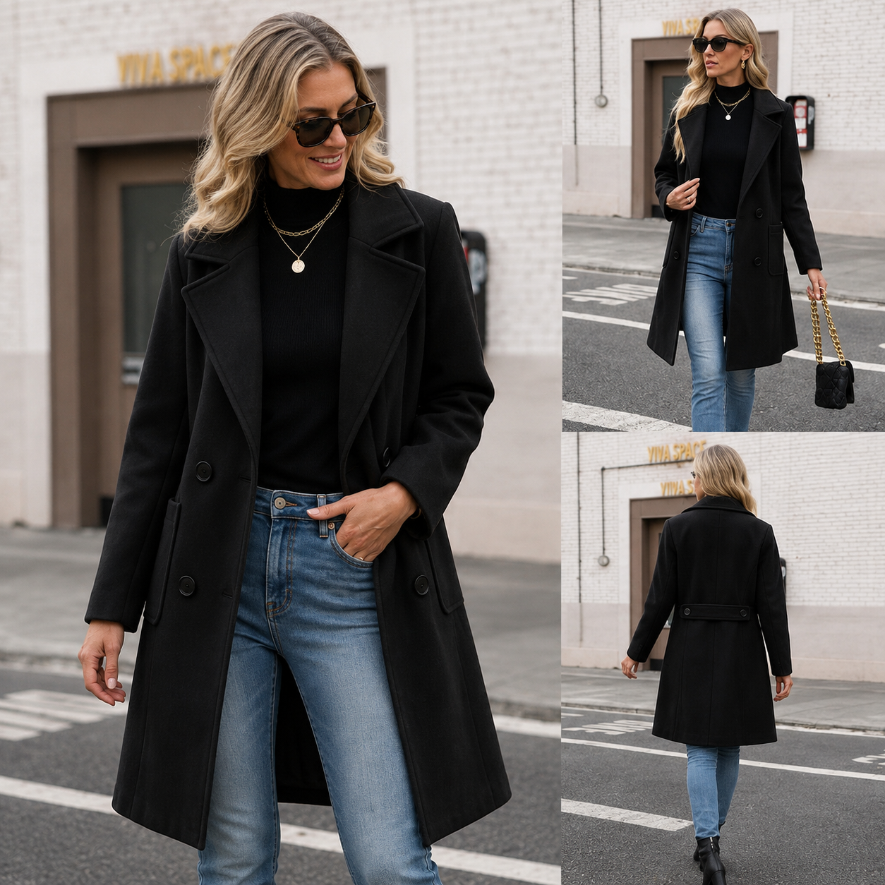 Nadine | Tailored Wool Coat