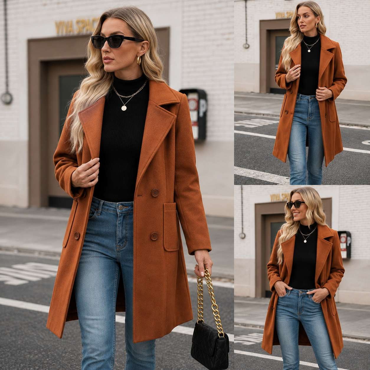 Nadine | Tailored Wool Coat