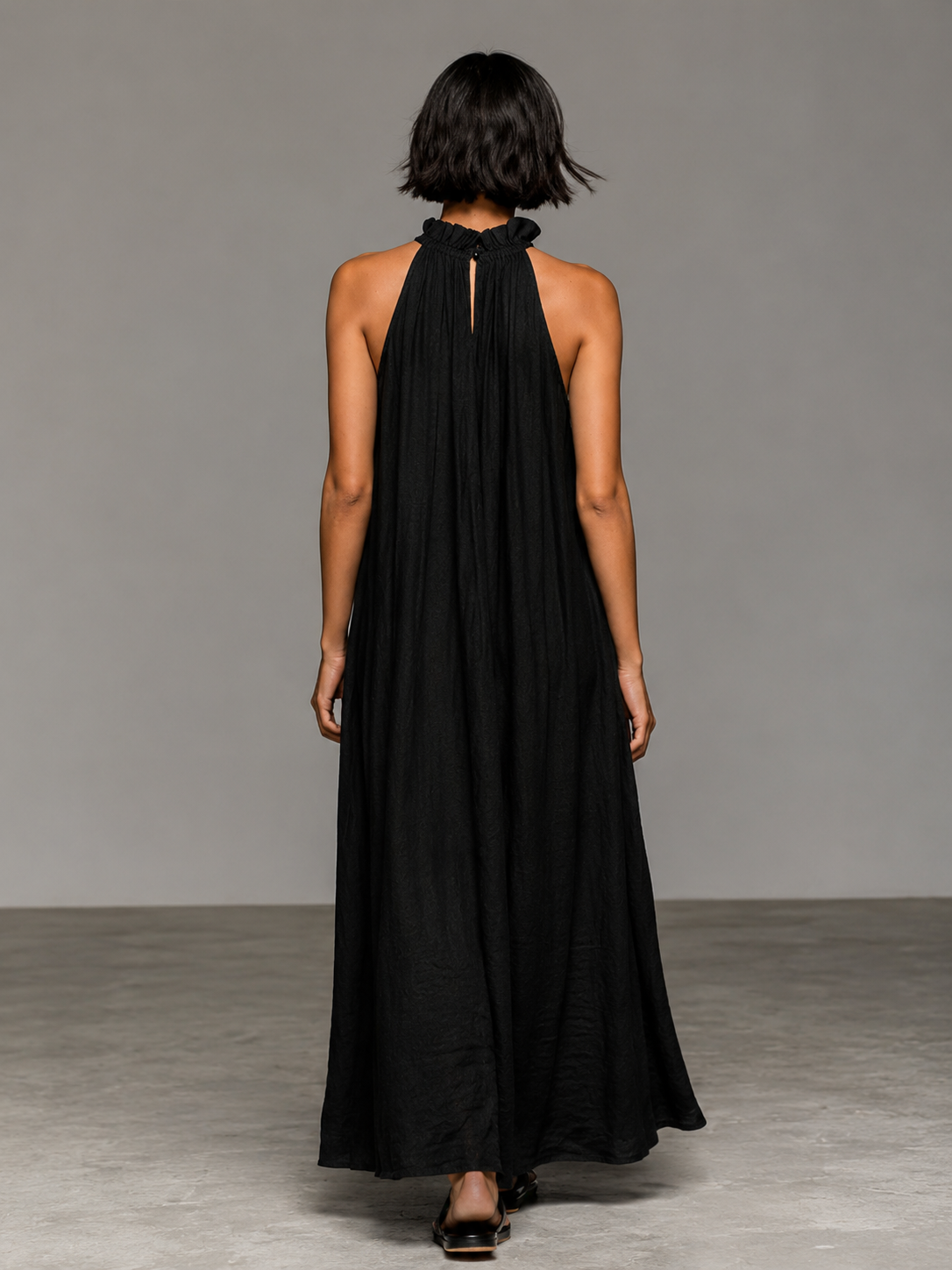 Naomi | Ruffle Maxi Dress
