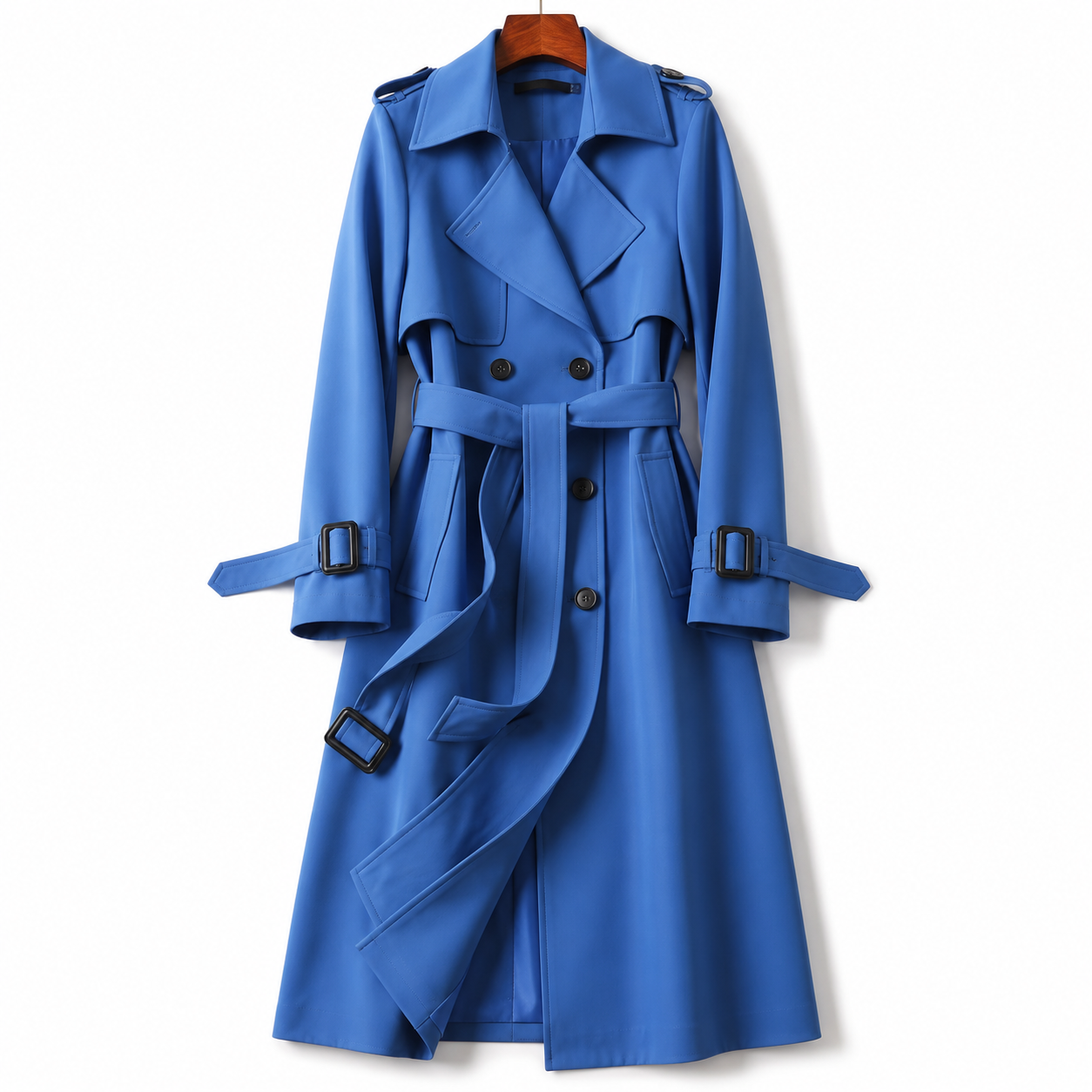 Natalia | Classic Long Trench Coat